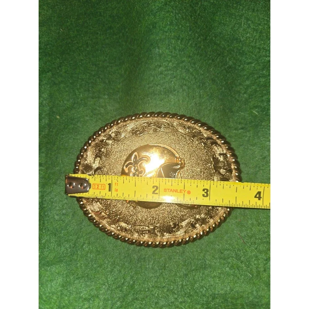 Vtg. 1978 Raintree New Orleans Saints Belt Buckle (Y-7)